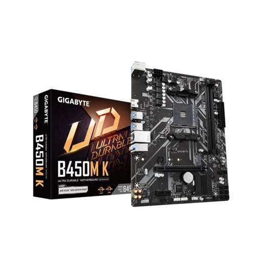 GIGABYTE Alaplap AM4 B450M K AMD B450, mATX