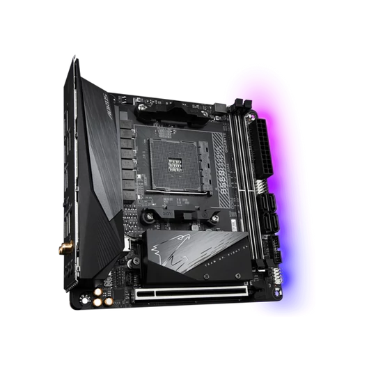 GIGABYTE Alaplap AM4 B550I AORUS PRO AX AMD B550, mini-ITX