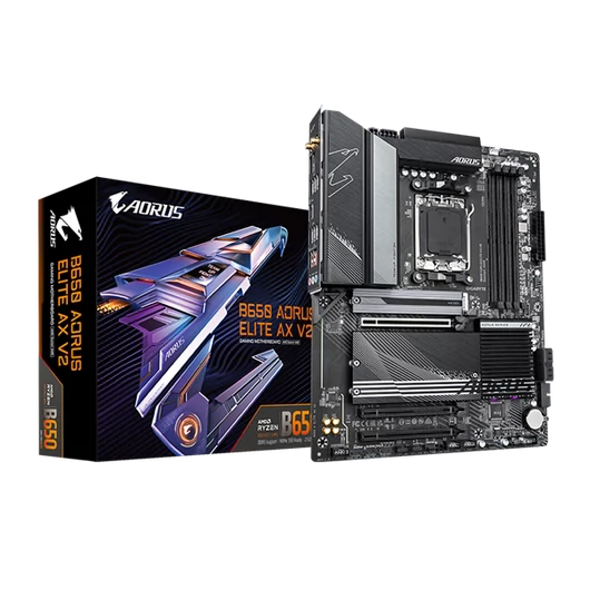 GIGABYTE Alaplap AM5 B650 AORUS ELITE AX V2 AMD B650, ATX