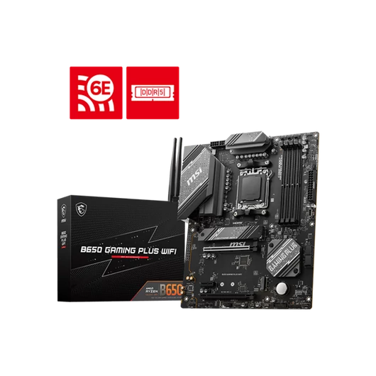 MSI Alaplap AM5 B650 GAMING PLUS WIFI AMD B650, mATX