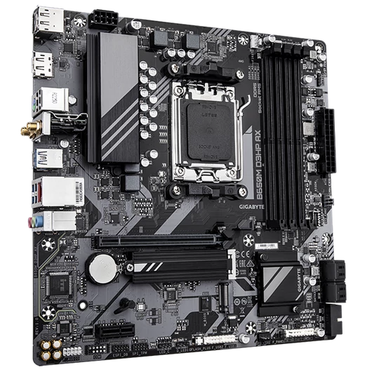 GIGABYTE Alaplap AM5 B650M D3HP AX AMD B650, mATX