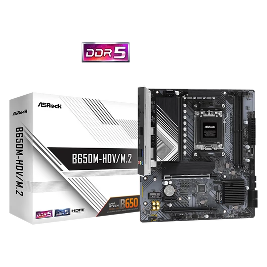 ASRock sAM5 B650M-HDV/M.2 alaplap