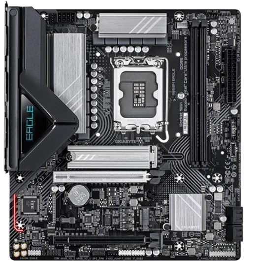 Gigabyte B860M EAGLE desktop alaplap microATX