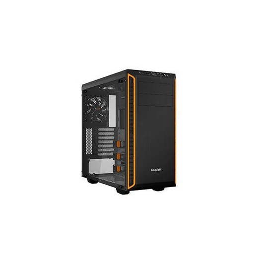 Be Quiet Pure Base 600 Window táp nélküli ablakos ház fekete-narancssárga (BGW20)