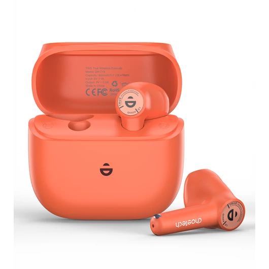 Choetech BH-T19 TwinkleMinis ENC TWS (Narancs), Fülhallgató