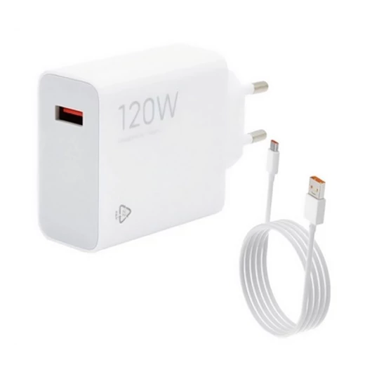 Xiaomi 120W univerzális hálózati töltő adapter fehér