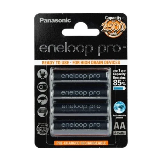 Eneloop Pro 4xAA 2500mAh