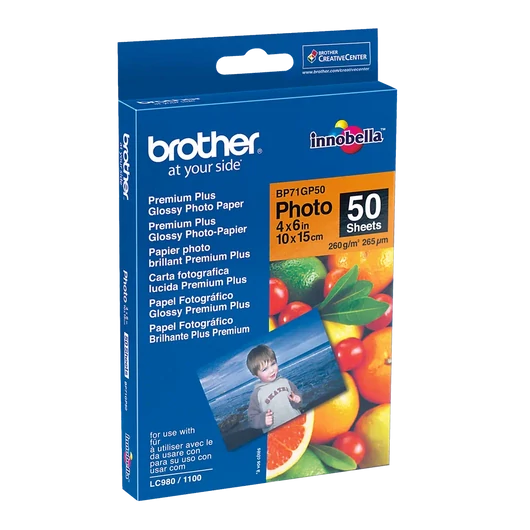 Brother Premium Plus fotópapír 10x15cm/260gm Brother