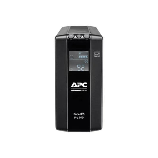 APC Back UPS Pro BR 900VA 6 Outlets AVR LCD Interface