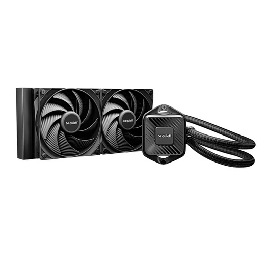 Be Quiet! CPU Water Cooler - PURE LOOP 3 240mm (2x120mm, csatlakozó: 3pin, cső hossza: 400mm)
