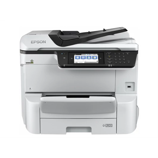 EPSON Tintasugaras nyomtató - WorkForce Pro WF-C8610DWF (A3, MFP, 4800x1200 DPI, 24 lap / perc, duplex, ADF, USB / LAN / Wifi)