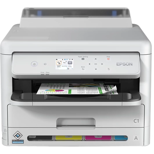 EPSON Tintasugaras nyomtató - WorkForce Pro WF-C5390DWF (A4, 4800x1200 DPI, 34 lap / perc, duplex, USB / LAN / Wifi)