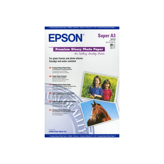 EPSON Glossy photo paper inkjet 250g/m2 A3+ 20 sheets 1-pack