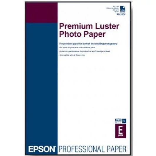 Epson prémium Luster fotópapír (A3+, 100 lap, 250g) Epson