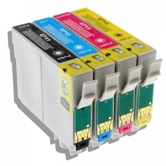 Utángyártott EPSON T071140 Tintapatron Black IK IK