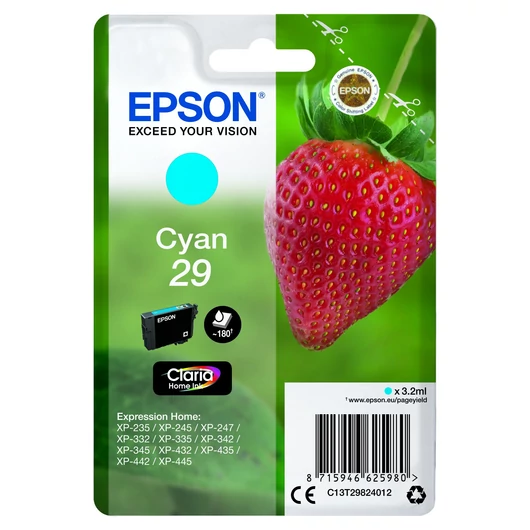 Epson T2982 Tintapatron Cyan 3,2ml No.29 Epson