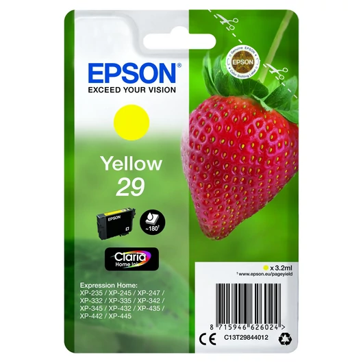 Epson T2984 Tintapatron Yellow 3,2ml No.29 Epson