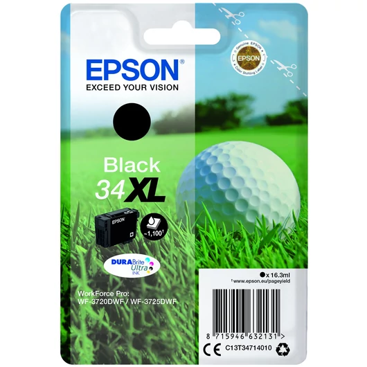 Epson T3471 Tintapatron Black 16,3ml No.34XL Epson