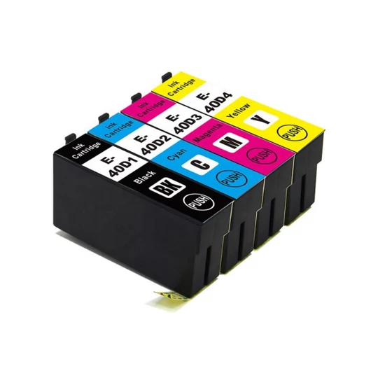 Utángyártott EPSON T40D2 Patron Cyan ECOPIXEL Ecopixel
