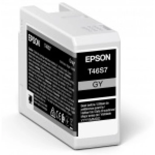 Epson T46S7 Tintapatron Gray 25ml Epson