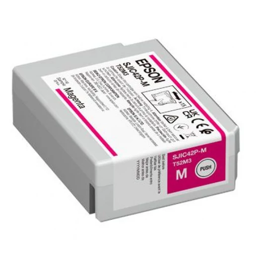 Epson SJIC42P(M) C4000 Tintapatron Magenta 50ml Epson