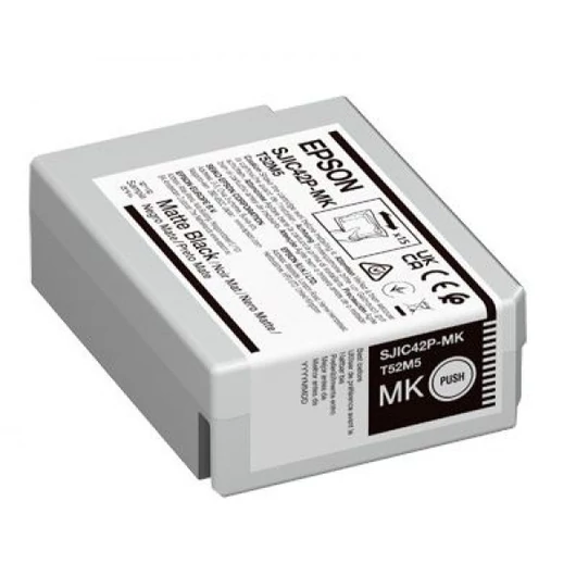 Epson SJIC42P(MK) C4000 Tintapatron Matt Black 50ml Epson