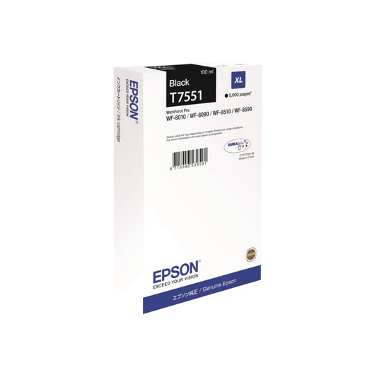 EPSON WF-8xxx Series Ink Cartridge XL Black