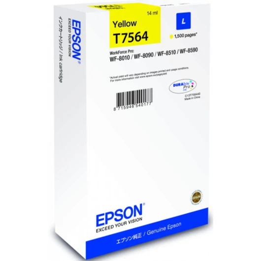 Epson T7564 Patron Yellow 1,5K /o/ Epson