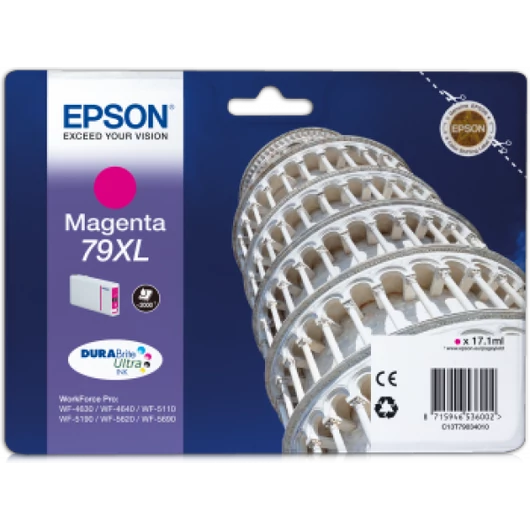 Epson T7903 Tintapatron Magenta 17,1ml No.79XL Epson