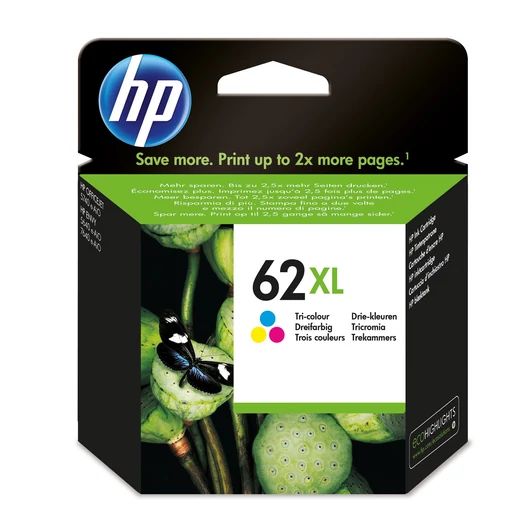 HP C2P07AE Tintapatron Color 415 oldal kapacitás No.62XL HP