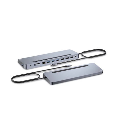 I-TEC USB-C ERGO 3X LCD DOCK METAL ERGONOMIC 4K DOCK PD 100 W
