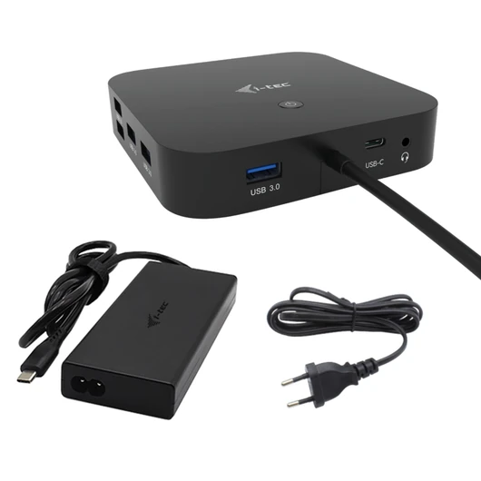 I-TEC USB-C HDMI+2X DP CHARGER I-TEC DOCK PD 100WCHARGER 112W