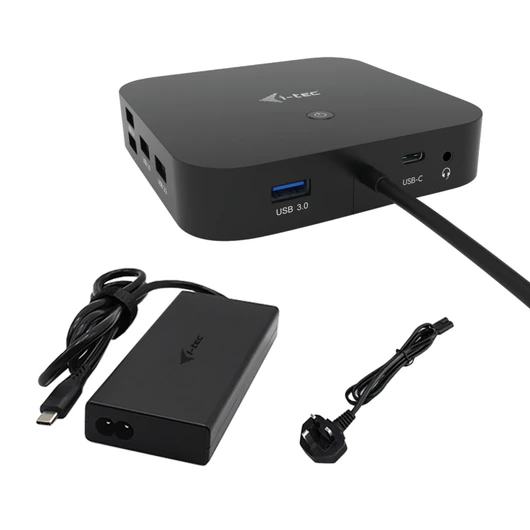 I-TEC USB-C HDMI+2X DP CHARGER I-TEC DOCK PD 100WCHARGER 112W