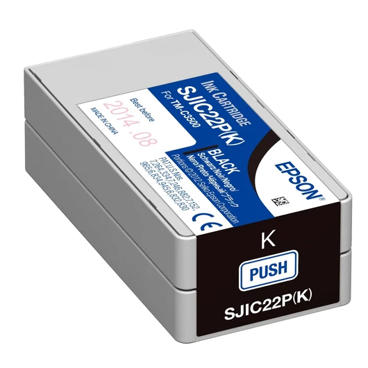 Epson SJIC22P(K) C3500 Tintapatron Black 32,6ml Epson