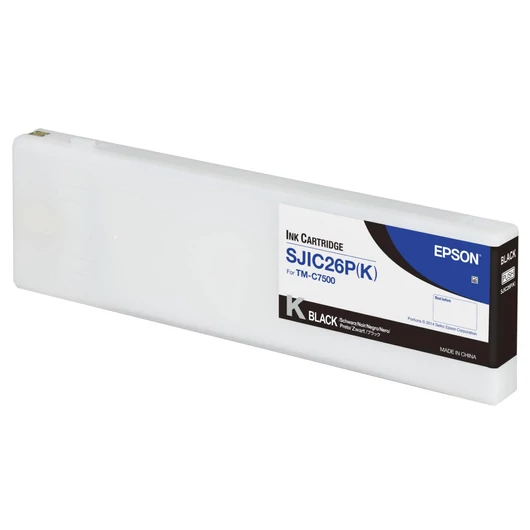 Epson SJIC26P(K) C7500 Tintapatron Black 295,2ml Epson