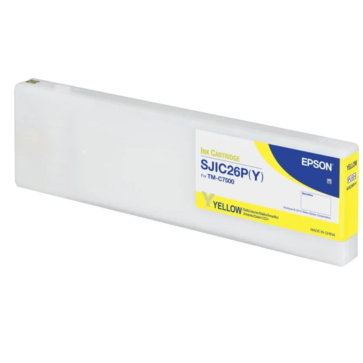 Epson SJIC26P(Y) C7500 Tintapatron Yellow 294,3ml Epson