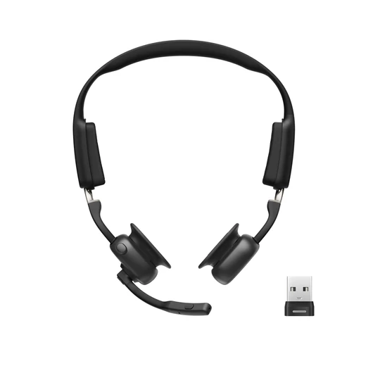 SHOKZ OPENMEET UC WITH USB-A AD HEADSET WITH NOISE CANCEL MIC D
