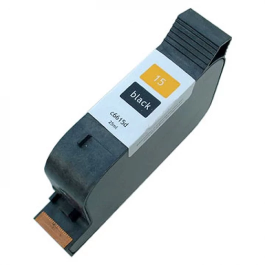 Utángyártott HP C6615D Tintapatron Black No.15 IK IK