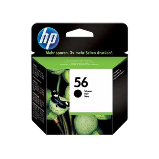 HP C6656AE Tintapatron Black 520 oldal kapacitás No.56 HP