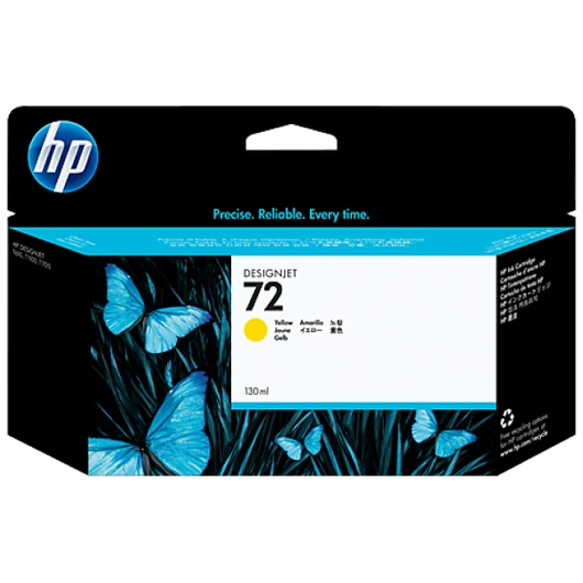 HP C9373 Patron Yellow 130ml No.72 (Eredeti) HP