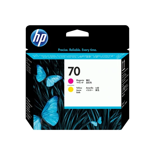HP 70 original printhead C9406A magenta and yellow standard capacity 1-pack