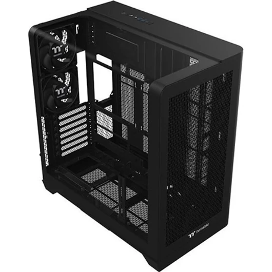 Thermaltake View 390 Air táp nélküli ablakos Mid Tower számítógépház fekete