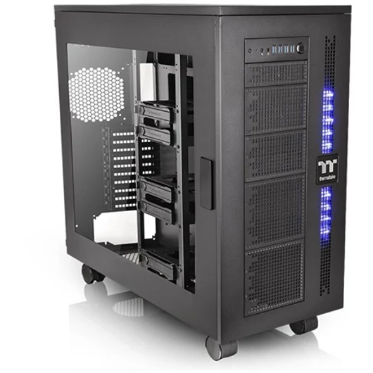 Thermaltake Core W100 táp nélküli ablakos Full Tower számítógépház fekete (Sérült csomagolás!)