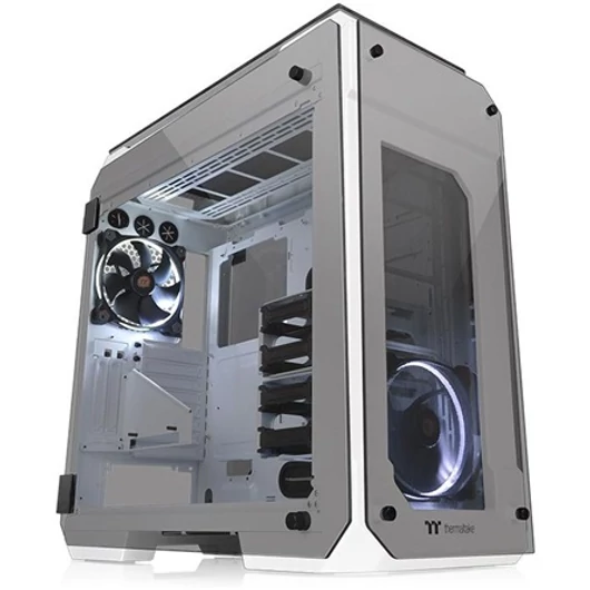 Thermaltake View 71 Tempered Glass Snow Edition táp nélküli ablakos Full Tower számítógépház fehér