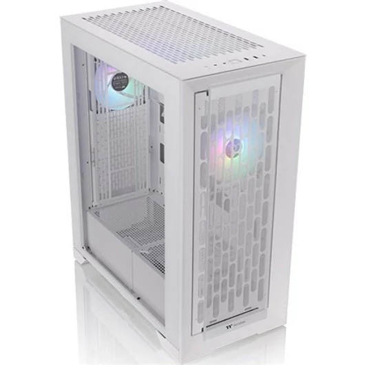 Thermaltake CTE T500 TG ARGB Snow / White / Win / SPCC / Tempered Glass*2 / CT140 ARGB Fan*3 / Brown Box