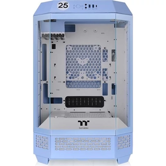 Thermaltake The Tower 300 Hydrangea Blue táp nélküli MT Mini Tower számítógépház kék
