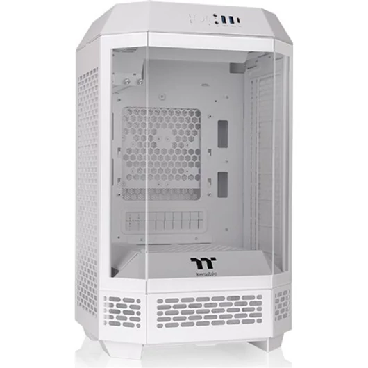 Thermaltake The Tower 250 White táp nélküli ablakos Mini-ITX számítógépház fehér