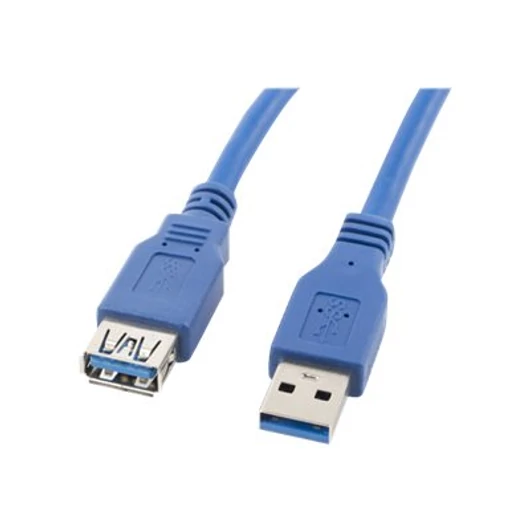 LANBERG CA-US3E-10CC-0030-B extension cable USB 3.0 AM-AF 3m blue