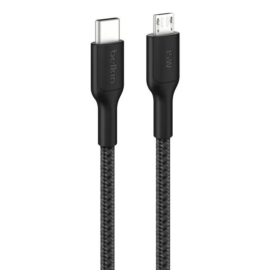 BELKIN BOOSTCHARGE PRO GEFLOCHT USB-C AUF MICRO-USB-KABEL 1 M SC