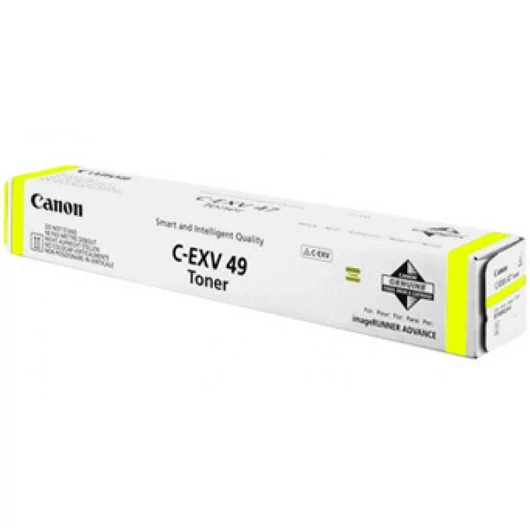 Canon C-EXV49 Toner Yellow 19.000 oldal kapacitás Canon